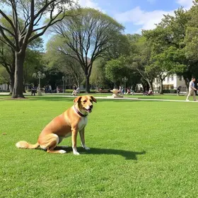 espaço pet no Parque da Cidade