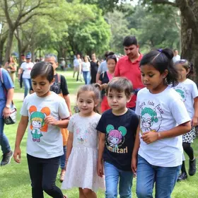 caminhada pela proteção infantojuvenil
