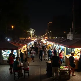 Feira Noturna Parque da Cidade Brasília