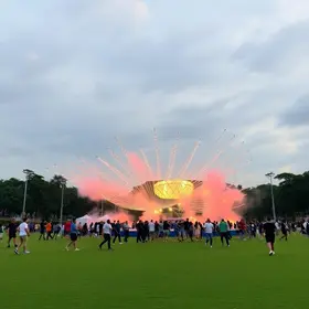 festival no quadrado