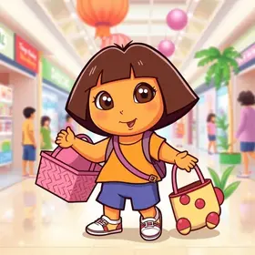 Grande Expedição de Férias com a Dora