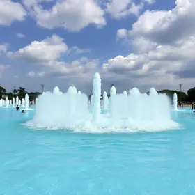 piscina com ondas