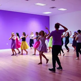 aulão de dança lilás