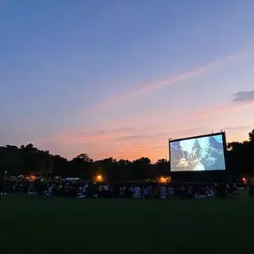 cinema ao ar livre