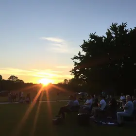 pôr do sol