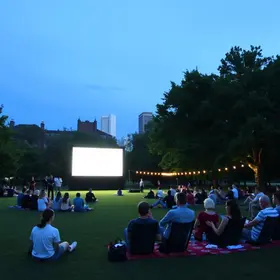 cinema ao ar livre